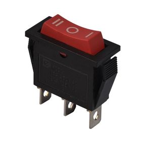 Перемикач KCD3-103 R/B 1 червона клавіша перекидний Ny95500850