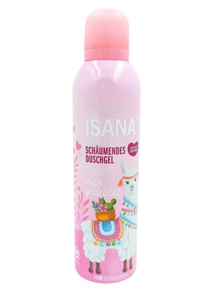 Гель-пена для душа Isana Fuhl dich Gedruckt 200мл