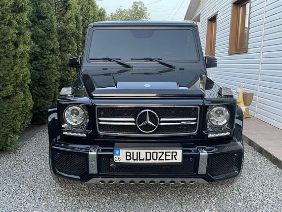 Накладки на фари з LED (5 діодів, комплект) для Mercedes G сlass W463 1990-2018рр | Зображення 6