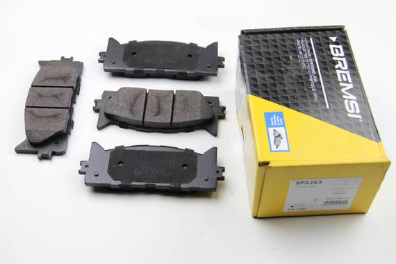 Колодки передні гальмівні Toyota Camry 06-11 (akebono), Bremsi (BP3253) | Зображення 2