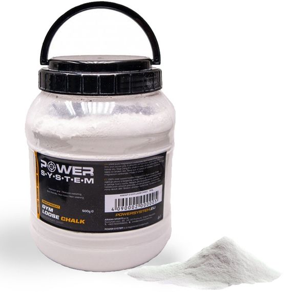 Магнезія спортивна суха PowerSystem PS-4090 Powder Chalk 500 г.