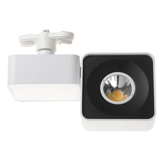 Светильник трековый поворотный LED 419/23W WW WH | Зображення 1