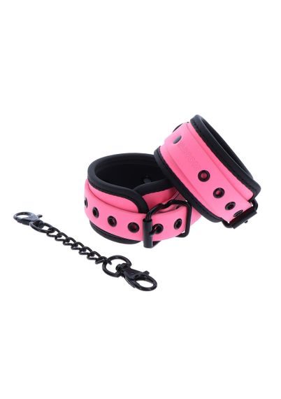 Поножи светящиеся в темноте Taboom Ankle Cuffs, розовые sexstyle | Зображення 5