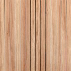 Покриття вінілове самоклеюче 3D рейки тік золотистий 600*600*2,8мм (D) SW-00002203