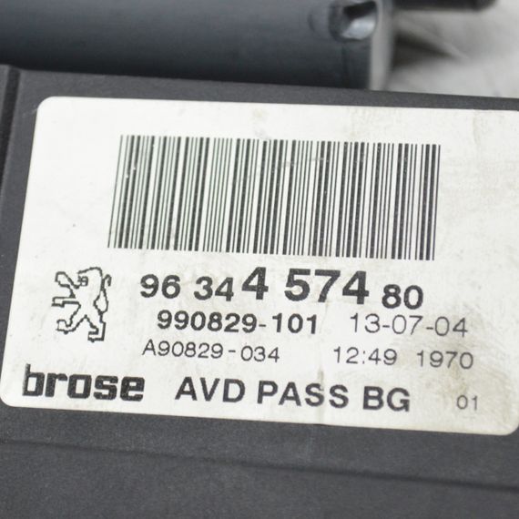 Моторчик склопідйомника передній правий Peugeot 307 2001-2008 Пежо 0130821766 9634457480 | Зображення 2