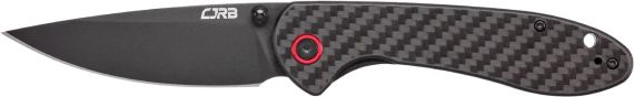 Ніж CJRB Feldspar Black Blade Carbone Fiber