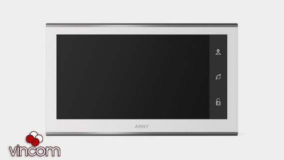 Видеодомофон ARNY AVD-730 Black | Зображення 1