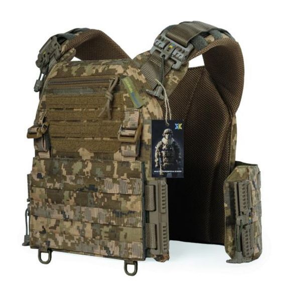Плитоноска швидкого скидання WARMOR Gen.3 Pro піксель ММ14 | Зображення 5