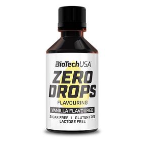 Замінник харчування BioTechUSA Zero Drops 50 ml /100 servings/ Vanilla