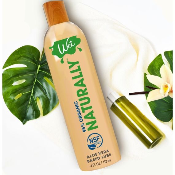 Лубрикант органічний на основі алоє WET NATURALLY, 30 мл sexstyle | Зображення 4