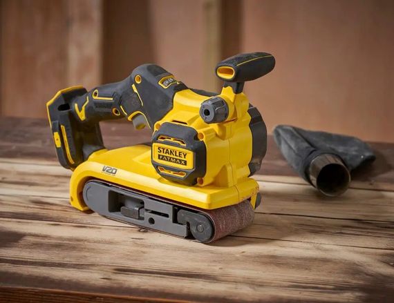 Шліфмашина стрічкова акумуляторна Stanley FATMAX без АКБ та ЗП SFMCW223B | Зображення 1