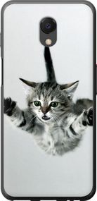 Чехол на Meizu M6s Летящий котёнок "2322u-1364-17620"