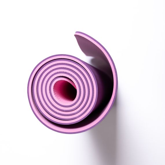 Килимок для йоги нековзкий 173×58 см Фіолетовий HP-42-10V | Зображення 4