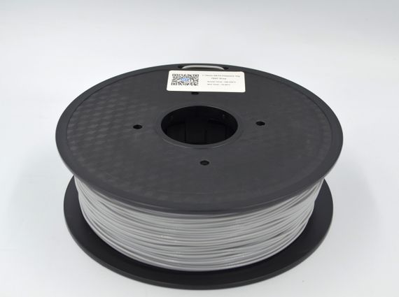 PETG-пластик MT Filament до 3D-принтера 1.75 мм 1 кг 7047 сірий (3DMT-PETG1.75-01-7047GR) | Зображення 1