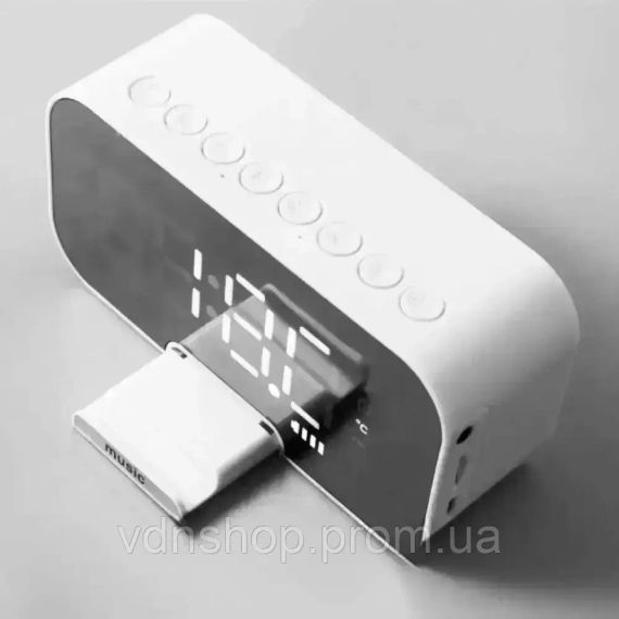 Портативна колонка Bluetooth з годинником Q5 BT | Зображення 3