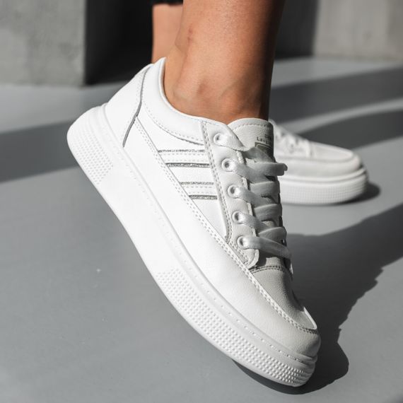 Кроссовки женские Fashion Gracie 3740 39 размер 245 см Белый | Зображення 7