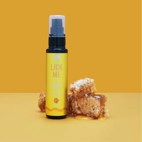 Оральний лубрикант Intt Lick Me Honey Kissable Gel, з функцією нагріву | Зображення 2