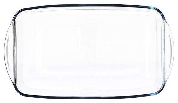 Жаростійка скляна форма Borcam 339х190мм, 2750мл, для випікання та сервірування | Зображення 1