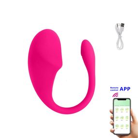 Міні вібратор в трусики APP Babydoll Віброяйце Малиновий 7339