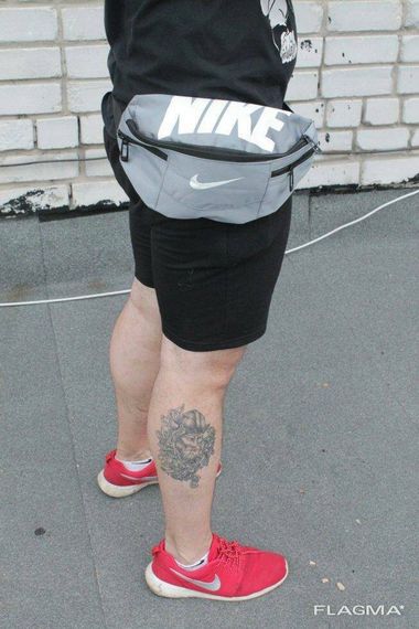 Поясная сумка Nike Team Training(серая) сумка на пояс | Зображення 3