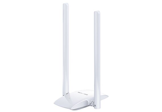 WiFi-адаптер MERCUSYS MW300UH N300 USB2.0 ext. ant x2 (MW300UH)