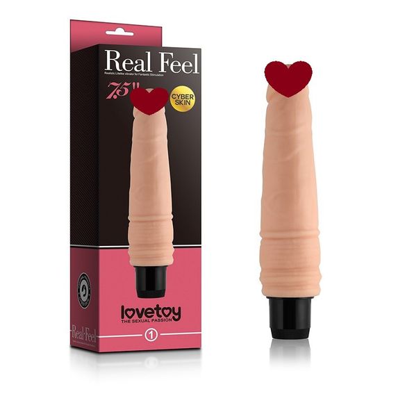 Вибратор 7.5 Real Feel Cyberskin sexstyle