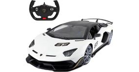 Машинка Rastar Lamborghini Aventador SVJ (96070) на радіокеруванні. 1:14. Колір: білий