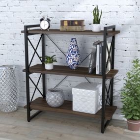 Стеллаж Loft Design Скиф 3-920 орех модена