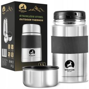 Термос для їжі Mountain Goat 1 л Silver (P-5907739315809)