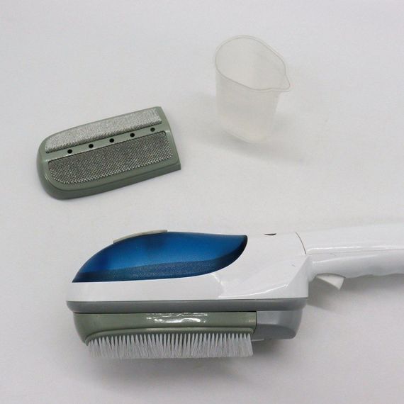Ручний відпарювач для одягу, 770 Вт Grant Steam Brush / Парова праска-щітка / Дорожній відпарювач з насадкою | Зображення 8