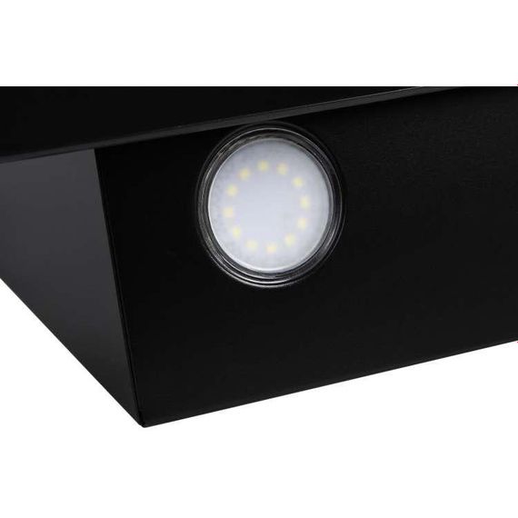 Вытяжка наклонная черная 60 см Ventolux TIVOLI 60 BK (700) PB | Зображення 2