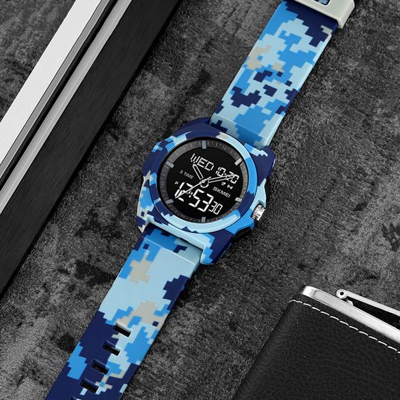 Чоловічий годинник Skmei 2199CMAF Air Force Camouflage | Зображення 4