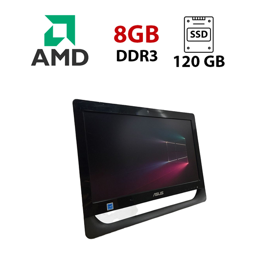 Моноблок Б-клас Asus ET2011AUTB / 20" (1600x900) TN / AMD E-450 (2 ядра по 1,66 ГГц) / 8 ГБ DDR3 / 120 ГБ SSD / AMD Radeon HD 6320 Graphics / WebCam б/в