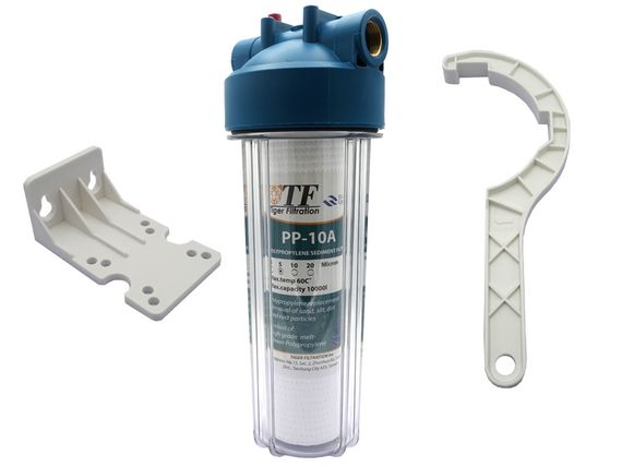 Корпус-колба Tiger Filtration 2P РЕТ 10  1" + картридж  1/15