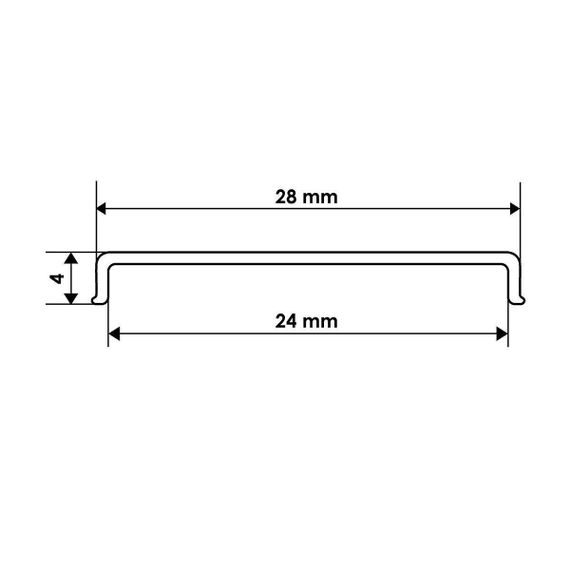 Розсіювач чорний BIOM LM-20B, до профілю LP-20AB, LPV-20AB, (палка 2м), м | Зображення 2