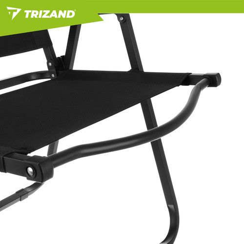 Садовий стілець 54x56x79 см чорний Trizand 27552 | Зображення 5