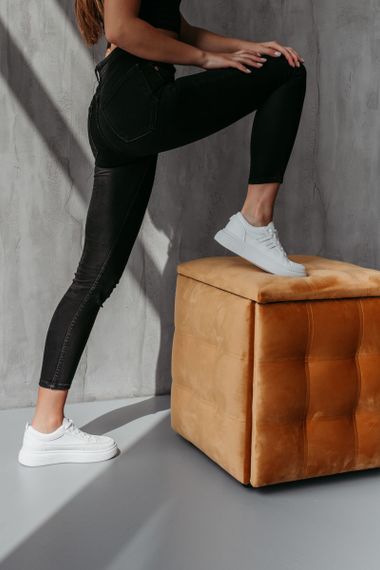 Кроссовки женские Fashion Gracie 3740 39 размер 245 см Белый | Зображення 8