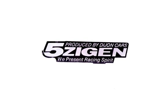 Наклейка   шильдик   5ZIGEN   (13x3см)   (#1667)