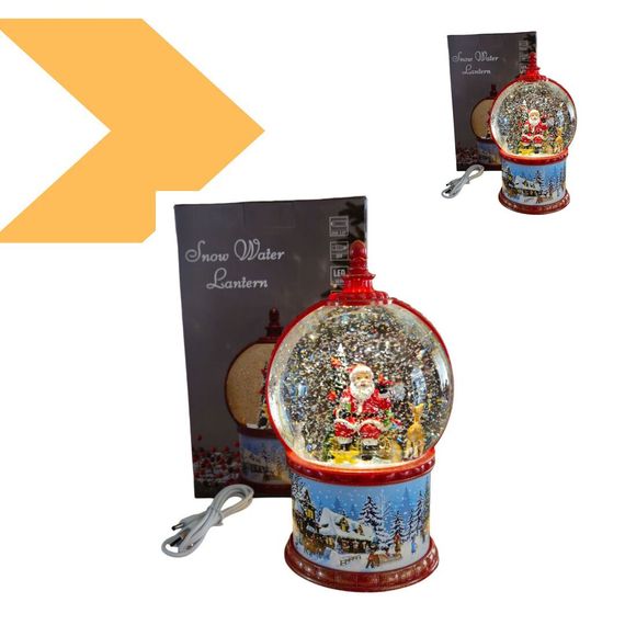 Новорічний нічник Кекс XMAS WDL-25015A 22,3 см (46437-_1058) | Зображення 1