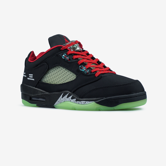 Кроссовки Jordan 5 Low SP Black (топ качество) 2018 45 29 | Зображення 2