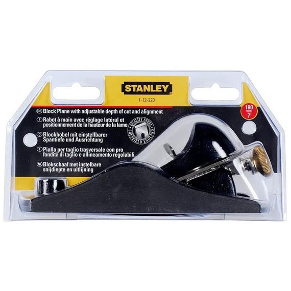 Рубанок торцевий з регулюванням леза STANLEY 1-12-220 | Зображення 6