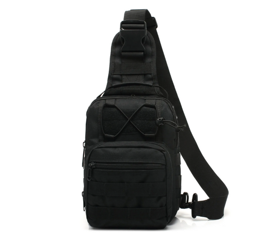 Тактична нагрудна сумка Primo Sling однолямкова через плече - Black | Зображення 5