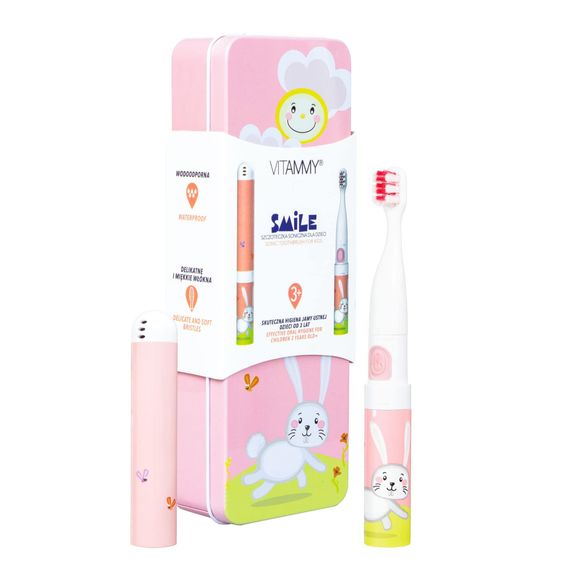 Електрична зубна щітка Vitammy SMILE Rabbit (Кролик), для дітей від 3 років | Зображення 3