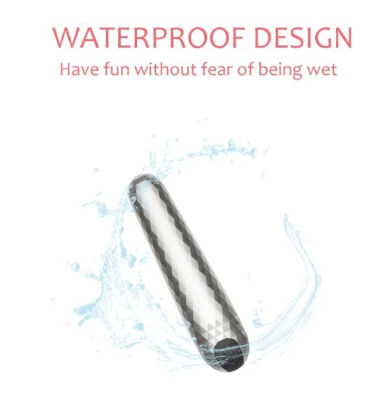 Вібропуля для клітора "Strike", срібло, 10 режимів вібрації sexstyle | Зображення 3