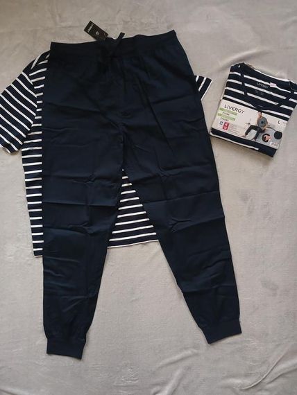 Чоловіча піжама Livergy футболка + штани | Зображення 2