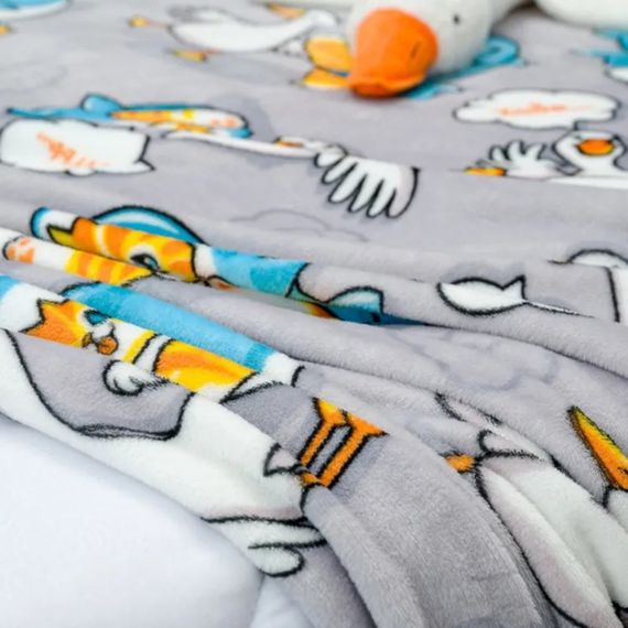 Плед фліс Веселі приятелі 150x200 см Love You | Зображення 3