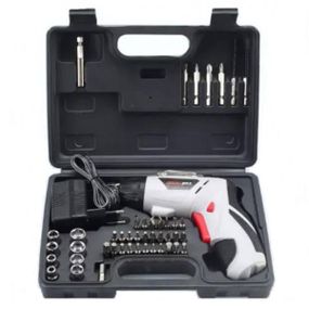 Отвёртка аккумуляторная + насадки в чемодане 4.8v RD00-35