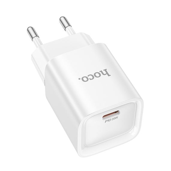 Мережевий зарядний пристрій Hoco C146A 1 USB-C PD/QC 20W | Зображення 2