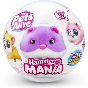 Інтерактивна іграшка Pets &amp; Robo Alive S1 - Кумедний хом&apos;ячок (фіолетовий) (9543-3)
