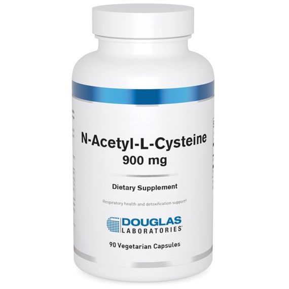 Ацетилцистеїн Douglas Laboratories N-Acetyl-L-Cysteine 900 mg 90 Veg Caps